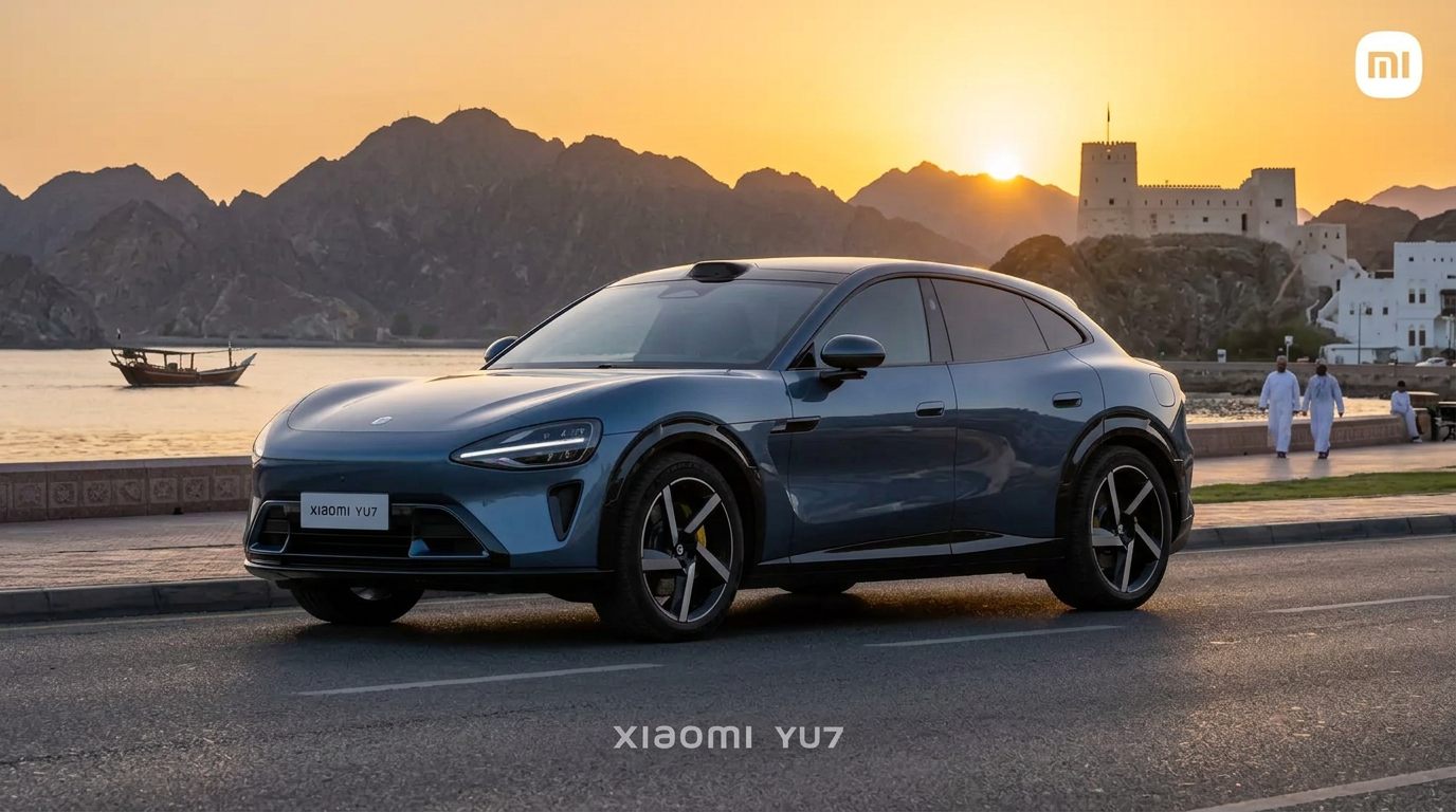 Muscat — the start line — Xiaomi YU7 on the Oman to Norway expedition